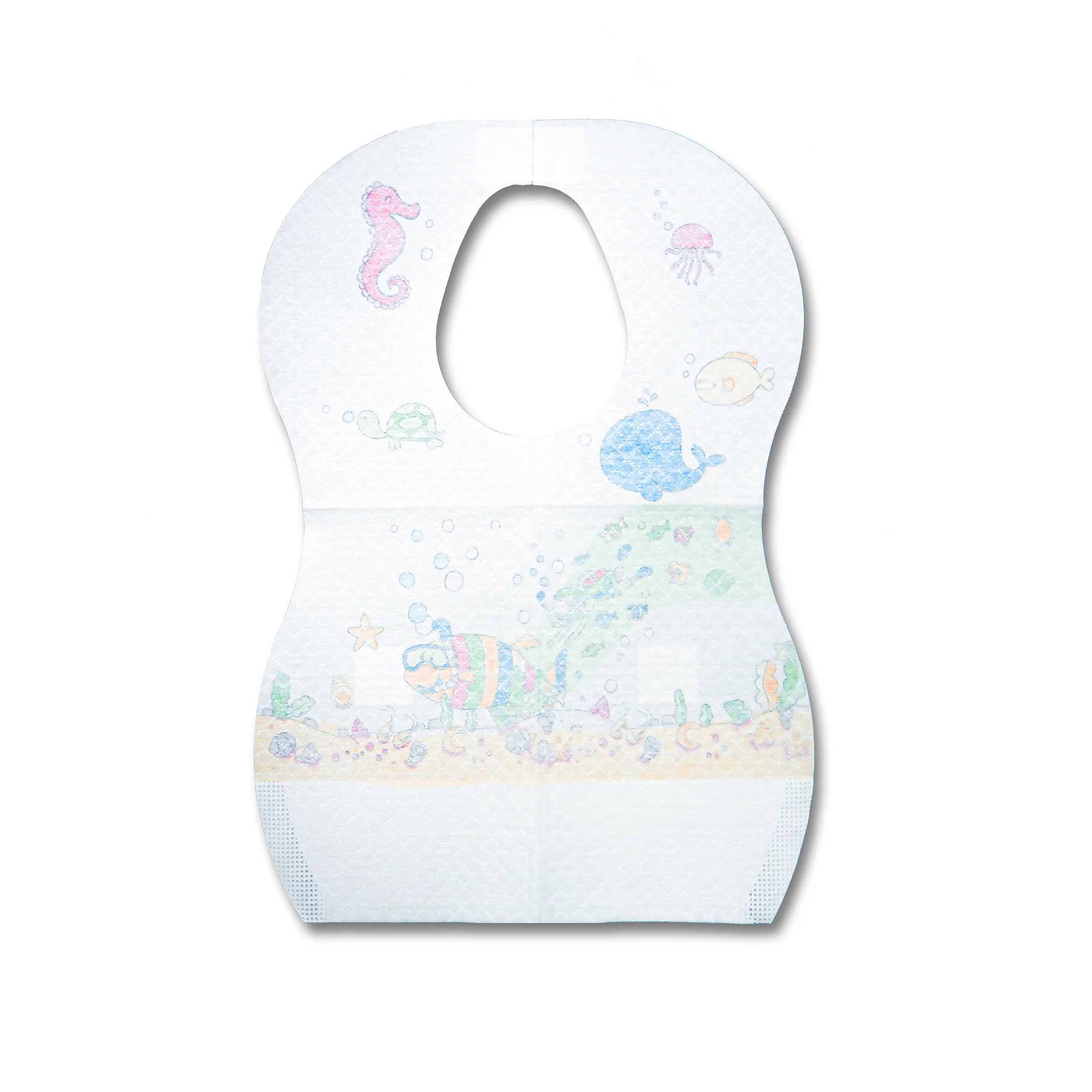 Easy to Use lovely pattern disposable baby bibs