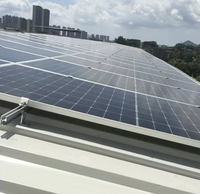EmperySolar EPR Solarmontagesystem L-Füße Halterung Aluminium Edelstahl Maßgefertigte Blechdach-Solar-Schieneninstallation 15+