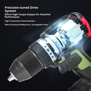 WU182 Brushless Lithium <b>Drill</b> 60N <b>Small</b> Rechargeable Hand <b>Drill</b> High Power <b>Electric</b> Tool - Product Image 2