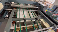 Machine d'impression flexographique haute vitesse 2 couleurs double face rouleau à feuille pour l'impression et la découpe de cahiers et carnets ZR1020F2-2HT