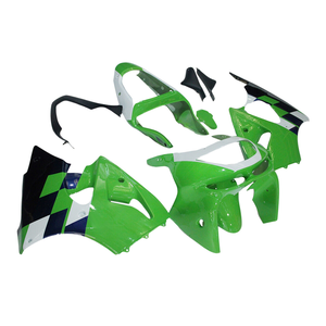 Kit de carenado de motocicleta de molde de compresión para <span class=keywords><strong>Kawasaki</strong></span> <span class=keywords><strong>Ninja</strong></span> <span class=keywords><strong>ZX6R</strong></span> <span class=keywords><strong>1998</strong></span> 1999 Carenado - Product Image 1