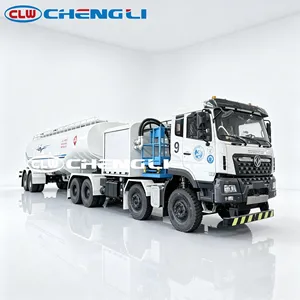 Camion-citerne d'aviation civile Dongfeng 60CBM, camion-citerne de ravitaillement d'avions, citerne à carburant pour le transport de carburant aéroportuaire - Product Image 1