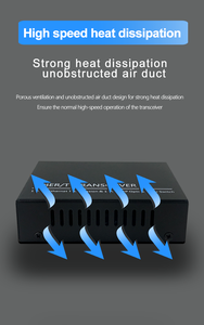 Cổng SFP sợi kép đơn mode 10/100/1000Base-TX sang <span class=keywords><strong>FX</strong></span>, 20km phù hợp với FTTH, sử dụng bộ chuyển đổi phương tiện cáp quang - Product Image 6