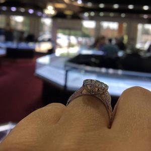 Anillo de circón de lujo para mujer, anillos de compromiso de boda, anillo de promesa para damas, regalos, joyería de estilo coreano de alta calidad para mujer - Product Image 4