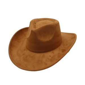 2025 nuevos colores al por mayor 9,5 cm sombreros de ala ancha gamuza con tejido regalo del Día de San Valentín para mujeres grabado 100% calidad de poliéster - Product Image 4