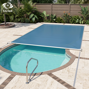 Bâche de piscine en PVC Water Crown, couverture de piscine durable et sûre pour les enfants et les personnes âgées, isolante thermiquement et anti-poussière - Product Image 2