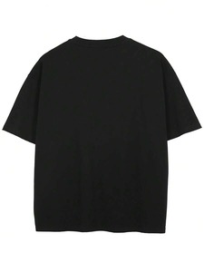 Camiseta negra con estampado de Castillo del Horror para hombre, personalizable, adecuada para jóvenes, tanto hombres como mujeres F10 - Product Image 2