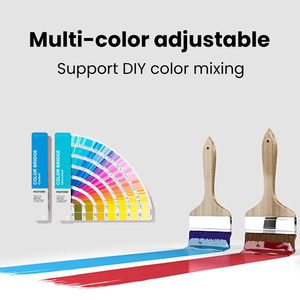 100 G Mini rouleau peinture/peinture <span class=keywords><strong>de</strong></span> réparation murale avec rouleau comme un ensemble/revêtement en Latex <span class=keywords><strong>de</strong></span> couleur murale bricolage - Product Image 5