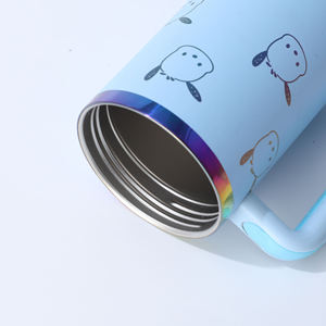Classic 40oz Sublimation Double Wall Vacuum Insulated Stainless Steel Travel Tumbler <strong>Mug</strong> with Straw Custom Pattern - Product Image 5