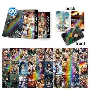 Cartes LOMO Attack on Titan holographiques 30PCS Anime Collectible Box Photo Trading Premium Gift Cards - Product Image 3
