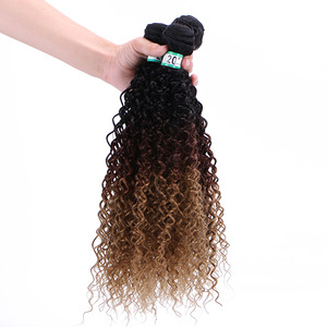 Extensions de cheveux synthétiques en Fiber africaine, extensions de cheveux lisses, bon marché, résistantes à la chaleur - Product Image 4