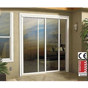 Puerta corredera de diseño simple, <span class=keywords><strong>precio</strong></span> de fabricante, PVC/UPVC, con vidrio templado - Product Image 1
