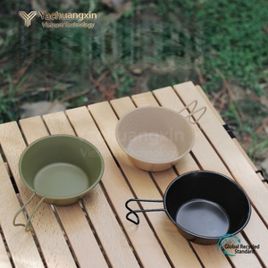 Stainless Steel Camping Bowl <b>Set</b> 250ml 4-Pack Outdoor Cookware for Cooking and Travel All Seasons - Product Image 6