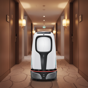 <span class=keywords><strong>Robot</strong></span> <span class=keywords><strong>serveur</strong></span> pour hôtel, <span class=keywords><strong>restaurant</strong></span>, service de recyclage des plats, <span class=keywords><strong>robot</strong></span> de livraison de nourriture Robint <span class=keywords><strong>avec</strong></span> une charge utile de 50 kg et une navigation LDS - Product Image 5