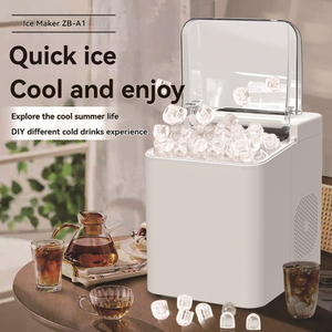 Venta caliente portátil comercial máquina para hacer cubitos de hielo automática eléctrica pequeña máquina de hielo para uso doméstico - Product Image 3