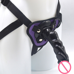 FAAK Lesben Sexspielzeug Hirschhorn Plastik dildo mit Hosen Tier Penis mit Gürtel Strapon Dildo für Frauen - Product Image 2