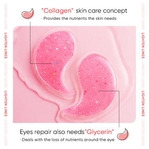 Против морщин розовый Звездный гель под глазами коллагеновая маска для глаз бамбуковый уголь увлажняющая кристаллическая маска для глаз - Product Image 4