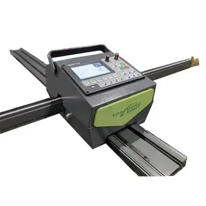 Mini portátil CNC Plasma máquina de corte 1530 peso leve dxf dwg desenhos cortador ninho software portas de aço padrão cortador