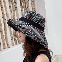 TXL313-gorro de playa transpirable para mujer, gorro de viaje, 5 colores, gorra deportiva, doble cara, de pescador