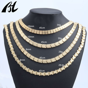 Juego de 4 Collares Dorados en Capas L-886, Gargantilla Apilable, Colección de Collares de Moda para Mujer, Éxito de Ventas Transfronterizo - Product Image 1