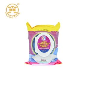 Plastik Deterjen Cuci Bubuk <span class=keywords><strong>Sachet</strong></span>, Bubuk Kemasan Kantong dengan Pegangan, Kustom Dicetak Plastik PE Pocuh - Product Image 2