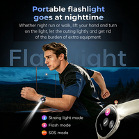 Nouvelle montre connectée M301, écran AMOLED incurvé rond, appel, réveil, lampe de poche, suivi de la santé, montre connectée de fitness pour femmes