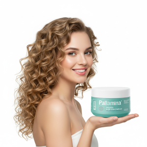 Pallamina 500ml <span class=keywords><strong>Mascarilla</strong></span> Capilar Vegana Nutritiva con Aguacate y <span class=keywords><strong>Aloe</strong></span> <span class=keywords><strong>Vera</strong></span>, Hidratante, Suavizante y Reparadora para Cabello <span class=keywords><strong>Rizado</strong></span> - Product Image 1