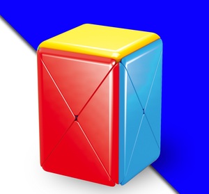 Fanxin 2X2X2 Dino Skewbed Khối Lập Phương Ma Thuật Khối Lập Phương X Tốc Độ Không Nhãn Dán Đồ Chơi Giáo Dục Trò Chơi Ghép Hình Cho Bé Trai - Product Image 5