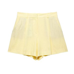 Shorts Casuales de Mujer Vintage con Cremallera y Cintura Alta, Nueva Colección Verano 2025, Tejido Transpirable - Product Image 1