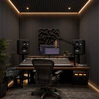 Panneau mural acoustique 3D en placage de bois moderne européen, ignifuge, écologique, réduit l'écho, idéal pour salon, KTV, salle de conférence - Vente chaude