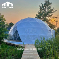 RAXTENT 9M Yoga Dome Tente Géodésique Extérieure pour Fitness Exercise Society