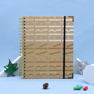 Tái Sử Dụng Cổ Điển Tùy Chỉnh Logo In A5 Tạp Chí Giấy Cuốn Sách Bìa Cứng Mềm Da Bìa Máy Tính Xách Tay - Product Image 2