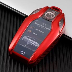 Modelage de clé à distance en Tpu, étui pour clés de voiture, avec écran LCD, accessoire portefeuille, mignon - Product Image 2