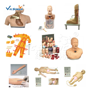 Maniquí de Entrenamiento de RCP de Medio Cuerpo para Adultos, Modelo de Obstrucción, Compresión Torácica Externa - Product Image 6