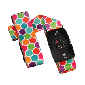 Himreyld <span class=keywords><strong>TSA</strong></span> สายรัดกระเป๋าเดินทาง20 32นิ้วสายไขว้ปรับได้ล็อคดิจิตอลซิป<span class=keywords><strong>230</strong></span>ยาวพิเศษ200แฟชัน - Product Image 1