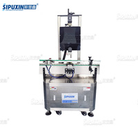 Étiqueteuse automatique de haute précision avec contrôle PLC Machines d'étiquetage de capsulage de remplissage pour la production de brouillard de parfum