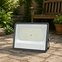 Projecteur LED extérieur étanche IP66 100W en aluminium léger haute luminosité pour paysage et stade, CRI 80 élevé