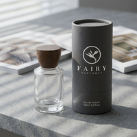 Boîte cadeau élégante en papier pour flacon de parfum, avec logo estampé à chaud en feuille d'or, emballage pour cadeaux de mariage, présentoir pour flacon de parfum