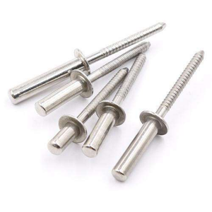 Remache ciego de cabeza redonda ovalada cerrada de acero inoxidable 304, tipo QBF, remache decorativo impermeable, diámetro M3.2 M4 M4.8 M6.4 - Product Image 1