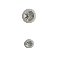 Sortie d'air réglable ABS 110mm Boutique Swirl pour sortie d'aération