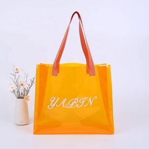 Bolsa de Compras Transparente de PVC Arcoíris, Personalizada, Económica y de Alta Calidad, Nueva Llegada 2026, para Mujer - Product Image 5