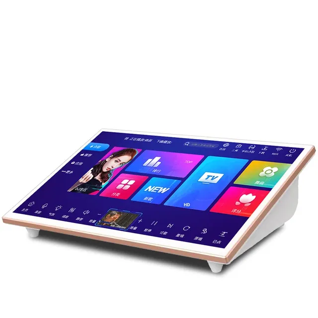 OEM/ODM 22-inch Capacitive Screen All-in-One KTV Karaoke System Built-in Amplifier 5.1 Channel Sound for 2TB Storage