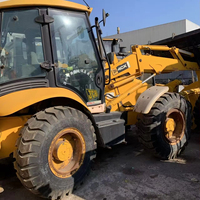 Backhoe Loader Mini Multifungsi JCB 4CX Bekas Berkualitas Tinggi, Mesin Diesel, Dijual