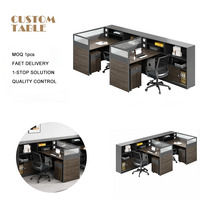 Meubles de bureau modernes et minimalistes, bureau d'ordinateur de travail, armoire à tiroirs spacieuse, cadre stable, bureau d'ordinateur avec rangement