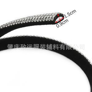 Adorno de diamantes de imitación semicirculares de 3 mm, 5 filas, facetado cuadrado AB32-3 para ropa, calzado y accesorios - Product Image 5