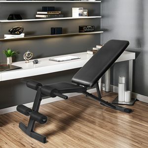 Banc de musculation portable réglable en acier de qualité professionnelle avec <span class=keywords><strong>support</strong></span> pour <span class=keywords><strong>haltères</strong></span> pour une musculation flexible et la musculation - Product Image 1