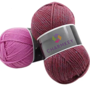 Per l'alta qualità 100g naturale morbido filato di lana del bambino tinto di fantasia stile eco-friendly all'ingrosso per uncinetto e maglieria - Product Image 1