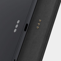 Clavier magnétique Folio Laudtec Nouveau 3 broches 14 touches RVB rétroéclairé USB-C pour iPad Pro 13/Air 11, disposition personnalisable, ODM OEM