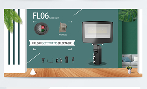 Super Bright High Efficiency 19500lm Outdoor LED <strong>Floodlight</strong> IP65 Landscape Flood Lighting 200w With 4000K <strong>Color</strong> Temp - Product Image 3