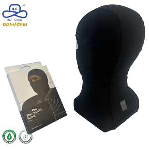 Máscara Balaclava Premium Personalizada com Logo em Poliéster Tricotado para Inverno, Capuz para Capacete Esportivo para Ciclismo, Montanhismo e Esqui - Product Image 1